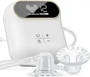 12 Gears Rechargeable Electric Nipple Corrector for Flat, Short, or Inverted Nipples to Help Breastfeeding, Portable Nipple Pump, Sunken Nipple Puller, Nipple Massage, 8PCS
