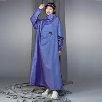 在飛比找PChome24h購物優惠-MORR-PostposiLight 反穿輕裝版雨衣(長春花