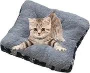 Doggy Bed - Warm Pet Cushion Crate Mat with Non-Slip Base Cosy Kennel Cushion Plush Pet Bed for Small, Medium Dogs and Cats, Soft Sleep