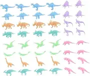 CIYODO 48pcs Mini Dinosaur Model Mini Dinosaur Garden Small Dinosaurs Finger Dinosaur Toy Toy Mini Dino Toy Toys for Dinosaur Finger Toy Mini Dinosaurs Playset Plastic