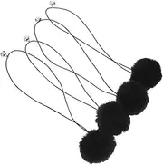 Abaodam 4pcs Cat Balls with Bell for Cat Trees Replaceable Hanging for Scratching Post Encourages Safe Materials Sturdy Design