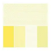 We R Memory Keepers Shape 'N Tape Washi Sheets 6 Inch X12 Inch 5 Pack Yellow*