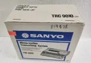 Sanyo TRC9010 Memo-Scriber Transcriber Transcription Machine Reg. Size Cassette