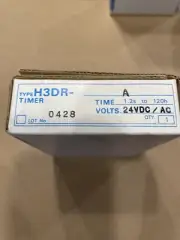 OMRON H3DR / H3DR-A SOLID STATE TIMER RELAY 24VDC