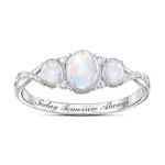 'Light Of Our Love' Opal Ring