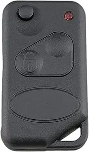 FLJKCT Car Key Shell 2 Buttons Remote Key Shell Flip,for Land Rover Discovery 1995-2004