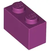 Lego - Magenta 1x2 - Brick
