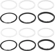 SING F LTD 12pcs Bike Bottom Bracket Gasket Bicycle Crank Crankset Bottom Spacer Crankset Shim Washers Parts Road Accessories for BB86/91/92/BB30/PF30