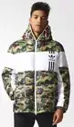 Rare Adidas x BAPE ABC Camo Firebird Shark Puffer Puffa Jacket A Bathing Ape XL