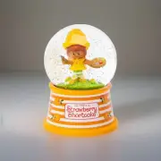 The Wonderful World Of Strawberry Shortcake Orange Blossom Snow Globe