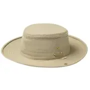 Tilley LTM3 Airflo Snap-Up Hat, Khaki Olive, 7 1/4