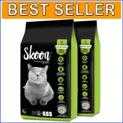 Eco-Friendly Cat Litter - 2 Bags of Low-Tracking Diatom Pebbles for Easy Cleanup