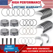 Oversize +0.5MM Bearings & Piston Rings For Hyundai Accent Kia Rio 1.6L 2012-16 (for: Hyundai)