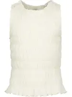 Miss Mango Girls Textured Tank, White, Size 8
