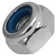 Qty 50 Hex Nyloc Nut M6 (6mm) Stainless Steel SS 304 A2 70 Lock Insert