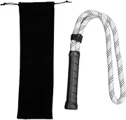 APLVFFZH Tennis Swing Rope for Beginners, Serve Practice Tool with Storage Bag for Corridor
