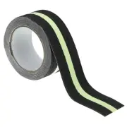 2"x16.4' Anti Slip Safety Grip Tape Glow in Dark High Friction Grip Tape Black