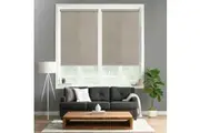 Vscreen Light Filtering Roller Blinds 220cm Drop Ivory