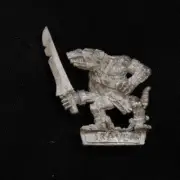 SKAVEN SLAVE with HANDWEAPON #2 OOP Metal Warhammer 1998 RAT AoS loose mini