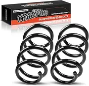 2 x springs suspension spring front axle compatible with A3 8V1 8VK 2012-2021 A3 Sportback 8VA 8VF 2012-2021 2.0L Replace# 5Q0411105JR