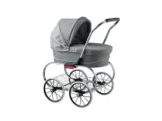 Classic Bassinet Doll Stroller by Valco Baby (Grey Marle) Grey Marle