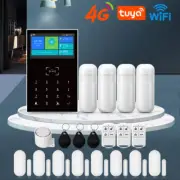 4G Wireless Burglar Alarm System Security System Door Window Motion Sensor Alarm