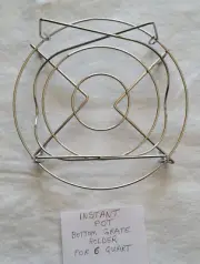 NEW Pressure Cooker Trivet Cooling Rack Steamer Pan Lifter Instant Pot 6 8 Qt