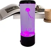 Jellyfish Aquarium Light | LED Night Light USB 7 Color Changing Jellyfish Lamp,Small Mood Light Aquarium Electric Light Lamp for Living Room & Bedroom