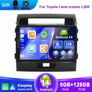 ▶6G+128GB◀ Android 14 For Toyota Land Cruiser 200 Car Stereo Car Play Head Unit