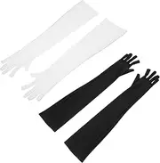 [BESPORTBLE] 2 Pairs Outdoor Sports Sunscreen Arm Sleeves for Summer UV Protection Breathable Fashionable Comfortable Cuff Sleeves for Hiking Biking Driving and Fitness