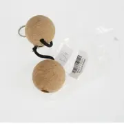 Floating Cork Keychain 53mm Floatable Wooden Ball Key Chain Floating Cork .l