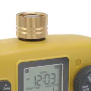 Smart Sprinkler Timer 3 Outlet Irrigation Water Valve Controller For Garden