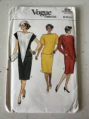 Vogue Sewing Pattern 9546 Design Size 8-12 Dress