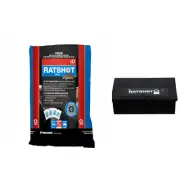 Ratshot Rapidkill Mouse Rodent Poison Bait Blue Paste 1 Feed 240g+ Bait Station
