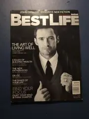 Best Life Magazine Fall Winter 2012 Hugh Jackman John Grisham Dr. Oz Obama