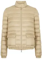 Moncler Lans Quilted Shell Jacket - Beige - 1 (UK 10 / S) 1 (UK 10 / S)