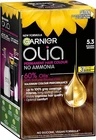 Garnier, Permanent Hair Colour, Ammonia Free, Olia, 5.3 Golden Brown,,.AU