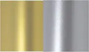 20 Sheets A4 Card Real Gold and Real Silver Pearlescent Shimmer Double Sided 250gsm 10 Sheets of Each