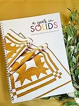 A Year in Solids Quilt Pattern Booklet by Jessica Dayon