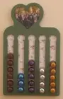 Nespresso coffee capsule holder made from wood with customaisable photo pocket