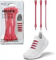 [HICKIES] Tie-Free Laces - No Tie Shoe Laces - Tieless Elastic Shoelaces - One Size Fits All (14 Tieless Laces)