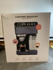 Chefman RJ54 6-in-1 Stainless Steel 15-Bar Pump Espresso Machine - Silver