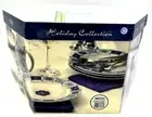 NIB Vintage Sakura Oneida 16 Piece Dinner Set "Winter Frost" Holiday Collection