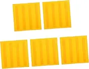 5pcs Blind Brick Blind Tracks Brick Sticker for Blind Creative Sidewalk Board Floor Sticker Useful Board Professional Road Sticker Road Background Board Road Decoration