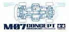 Tamiya 58647 1/10 Scale EP RC FWD M-Chassis Racing Car M-07 Concept Assembly Kit