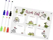 Ciieeo Fridge Magnetic Board Daily Planner for Refrigerator Magnetic Dry Erase Calendar Board for Fridge