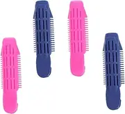 4pcs Hairdressing Curlers Heatless Curls for Curly Hair Small Hair Clips Root Clips for Curly Fashion