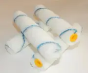 200 6" x 3/8" Thick Nap solvent Resistant Woven Mini Roller all paints & Epoxy