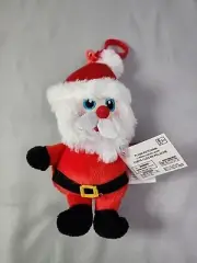 Santa Plush Keychain Backpack Luggage Clip Plush