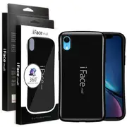 iFace Case For iPhone XR Slimming Drop Proof Shockproof Hard Silicone Back Cover (Black)